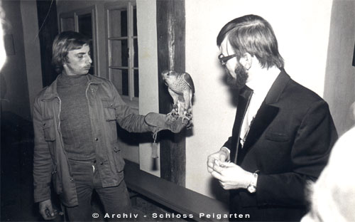 Der Schlossbesitzer Chevalier Dr. Martin Wolfer